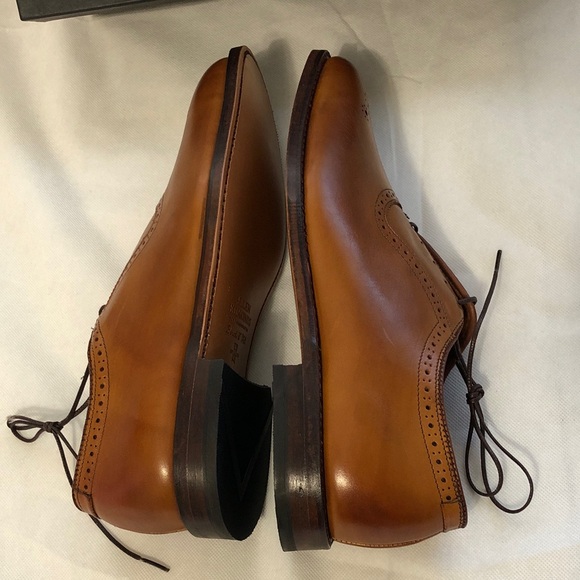 New men’s size 9E Allen Edmonds Cornwallis dress shoes in Walnut leather in box main image 10